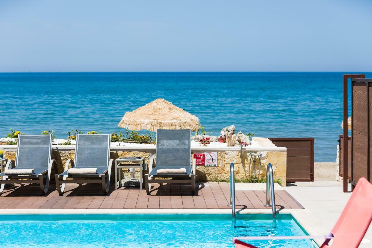 Espera Luxury Beach Front Residence With Pool & Bbq, By Thinkvilla レティムノ エクステリア 写真