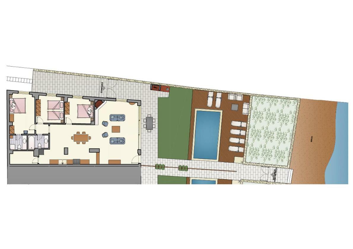 Espera Luxury Beach Front Residence With Pool & Bbq, By Thinkvilla レティムノ エクステリア 写真